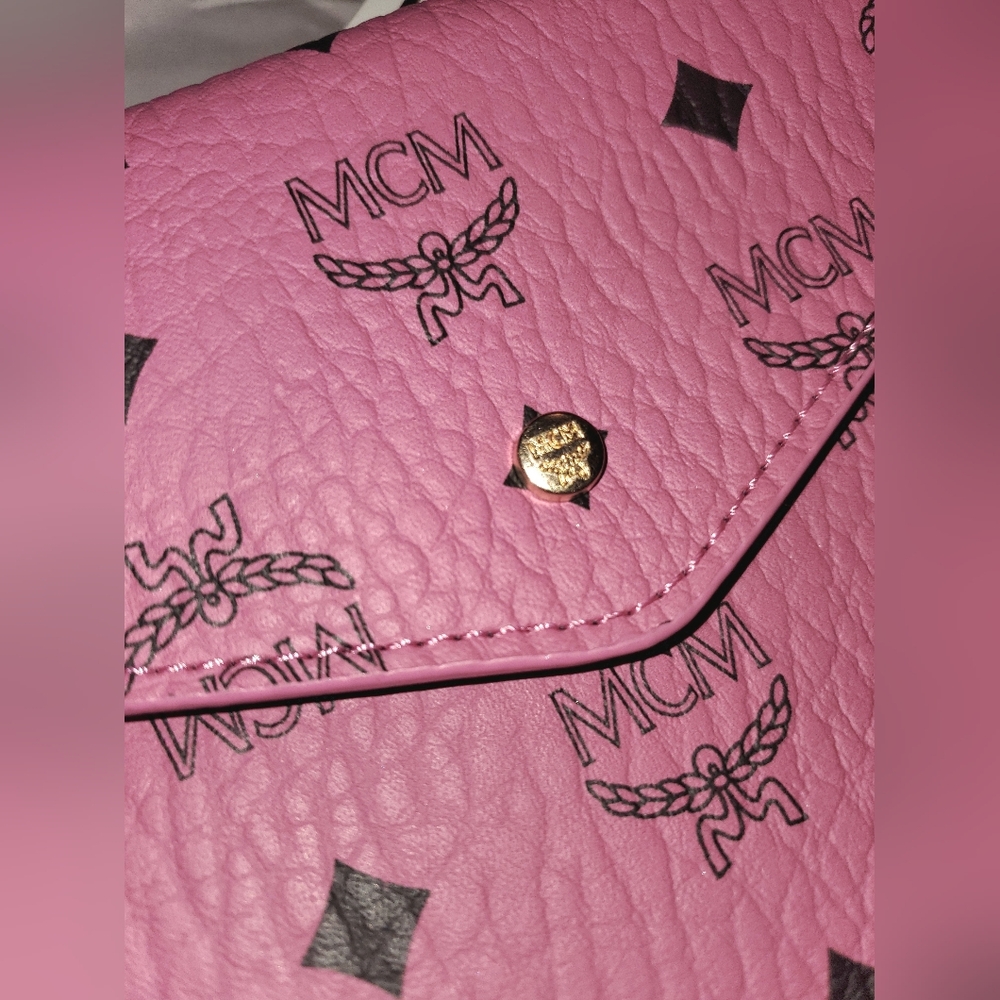 MCM Visetos Envelope Clutch, Plus Bonus Items - Picture 12 of 12